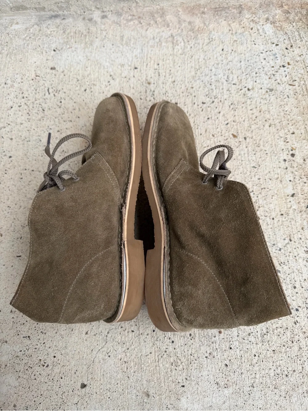 Clarks Bushacre 3 Suede Chukka Desert Boots Extreme Comfort Men Size 8 Sand